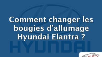 Comment changer les bougies d’allumage Hyundai Elantra ?