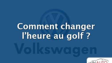 Comment changer l’heure au golf ?