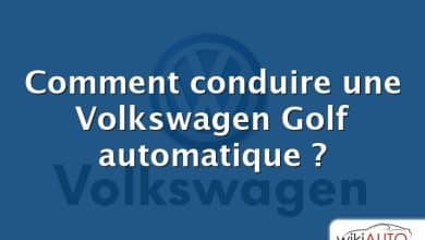 Comment conduire une Volkswagen Golf automatique ?