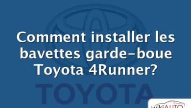 Comment installer les bavettes garde-boue Toyota 4Runner?