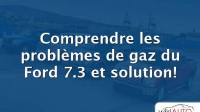 Comprendre les problèmes de gaz du Ford 7.3 et solution!