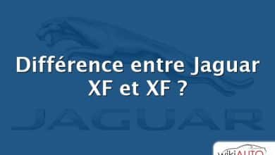 Différence entre Jaguar XF et XF ?
