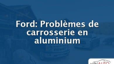 Ford: Problèmes de carrosserie en aluminium