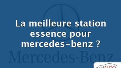 La meilleure station essence pour mercedes-benz ?