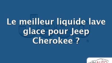 Le meilleur liquide lave glace pour Jeep Cherokee ?