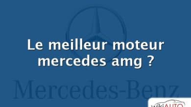 Le meilleur moteur mercedes amg ?