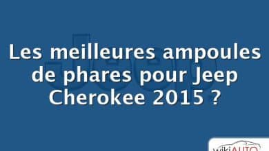 Les meilleures ampoules de phares pour Jeep Cherokee 2015 ?