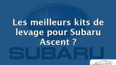 Les meilleurs kits de levage pour Subaru Ascent ?