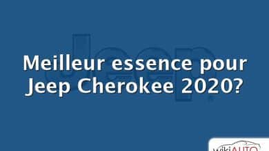 Meilleur essence pour Jeep Cherokee 2020?