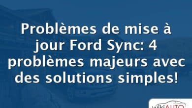 Problèmes de mise à jour Ford Sync: 4 problèmes majeurs avec des solutions simples!