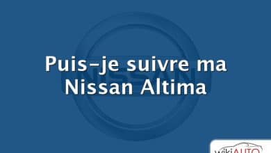 Puis-je suivre ma Nissan Altima