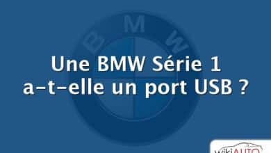 Une bmw Série 1 a-t-elle un port USB ?