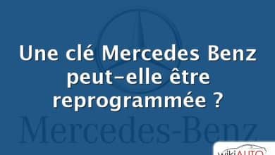 Une clé Mercedes Benz peut-elle être reprogrammée ?