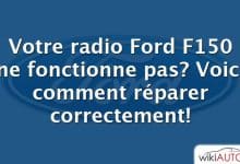 Votre radio Ford F150 ne fonctionne pas?  Voici comment réparer correctement!