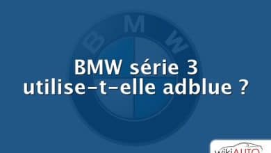 BMW série 3 utilise-t-elle adblue ?