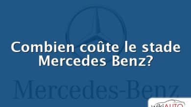 Combien coûte le stade Mercedes Benz?