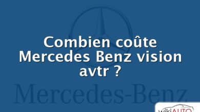 Combien coûte Mercedes Benz vision avtr ?