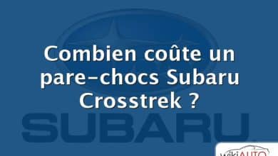 Combien coûte un pare-chocs Subaru Crosstrek ?