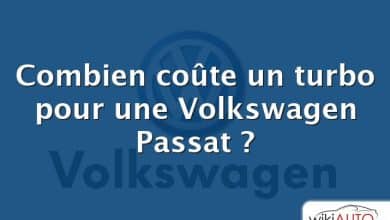 Combien coûte un turbo pour une Volkswagen Passat ?