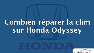 Combien réparer la clim sur Honda Odyssey