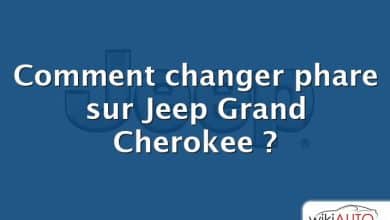 Comment changer phare sur Jeep Grand Cherokee ?