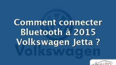 Comment connecter Bluetooth à 2015 Volkswagen Jetta ?