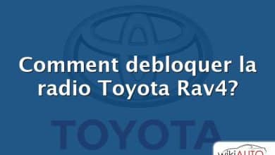 Comment debloquer la radio Toyota Rav4?