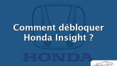 Comment débloquer Honda Insight ?