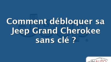 Comment débloquer sa Jeep Grand Cherokee sans clé ?