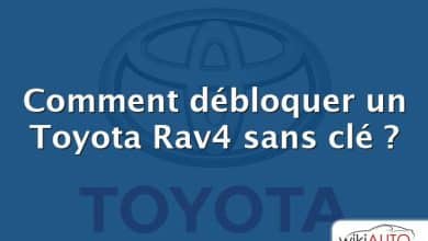 Comment débloquer un Toyota Rav4 sans clé ?