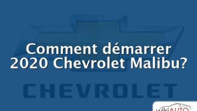 Comment démarrer 2020 Chevrolet Malibu?