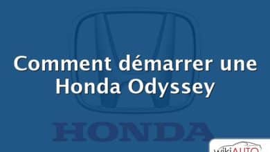 Comment démarrer une Honda Odyssey