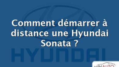 Comment démarrer à distance une Hyundai Sonata ?