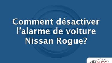 Comment désactiver l’alarme de voiture Nissan Rogue?