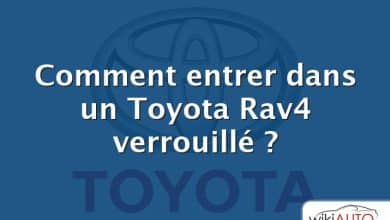 Comment entrer dans un Toyota Rav4 verrouillé ?