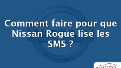 Comment faire pour que Nissan Rogue lise les SMS ?