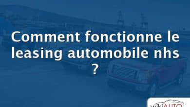 Comment fonctionne le leasing automobile nhs ?