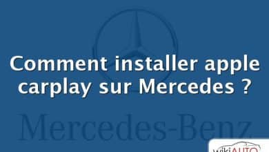 Comment installer apple carplay sur Mercedes ?