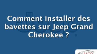 Comment installer des bavettes sur Jeep Grand Cherokee ?