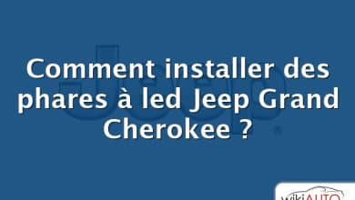 Comment installer des phares à led Jeep Grand Cherokee ?