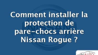 Comment installer la protection de pare-chocs arrière Nissan Rogue ?