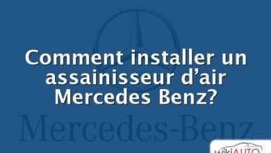 Comment installer un assainisseur d’air Mercedes Benz?