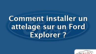 Comment installer un attelage sur un Ford Explorer ?