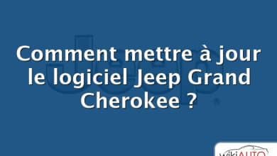 Comment mettre à jour le logiciel Jeep Grand Cherokee ?