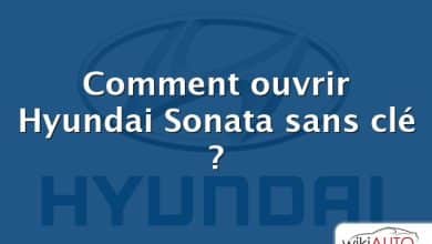 Comment ouvrir Hyundai Sonata sans clé ?