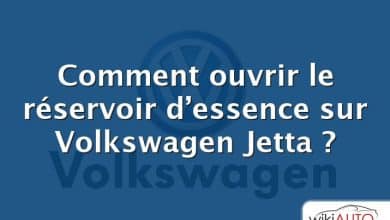 Comment ouvrir le réservoir d’essence sur Volkswagen Jetta ?