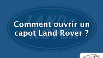 Comment ouvrir un capot Land Rover ?