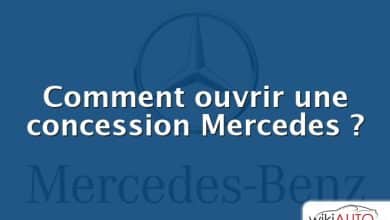 Comment ouvrir une concession Mercedes ?