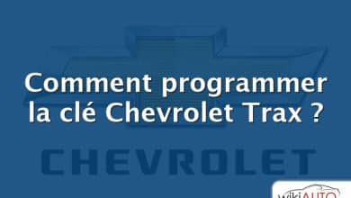 Comment programmer la clé Chevrolet Trax ?