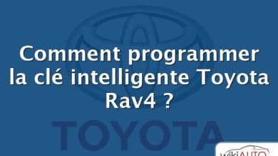 Comment programmer la clé intelligente Toyota Rav4 ?